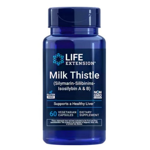 Life Extension, Certified European Milk Thistle, 750 mg, 60 Vcaps Life Extension