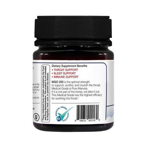 Manuka Guard, Throat Soother Manuka Honey Mgo 200, 8.8 Oz Manuka Guard