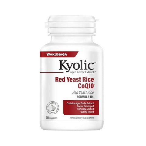 Kyolic, Kyolic Red Yeast Rice, 75 Caps Kyolic