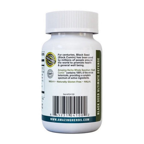 Amazing Herbs, Black Seed Ultimate Defense Formula, 100 Caps Amazing Herbs