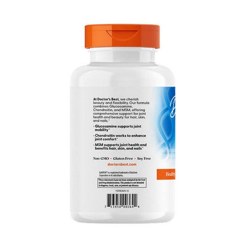 Doctors Best, Glucosamine Chondroitin MSM With OptiMSM, 360 Veggie Capsules Doctors Best