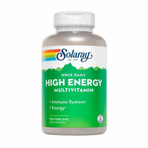 Solaray, Once Daily High Energy, 120 Caps Solaray