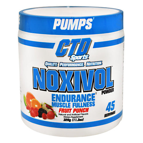 CTD Labs, NOXIVOL, Fruit Punch 11.3 oz CTD Labs