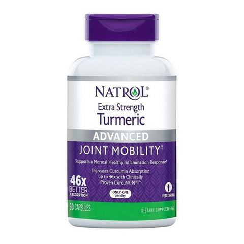 Natrol, Extra Strength Turmeric, 60 Caps Natrol