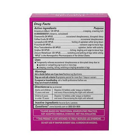 Hylands, Restful Legs PM Nighttime Formula, 50 Count Hylands