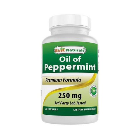 Best Naturals, Oil Of Peppermint, 250 mg, 120 Caps Best Naturals