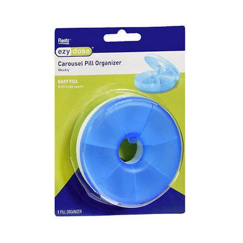 Ezy Dose, Carousel Pill Organizer Weekly Easy Fill, 1 Each Ezy Dose