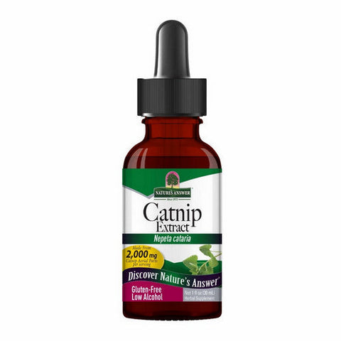 Nature's Answer, Catnip Extract Low Alcohol, 1 Oz Nature's Answer