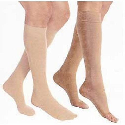 Compression Stocking Knee High Medium Beige Closed Toe 114621 1 Pair by Jobst