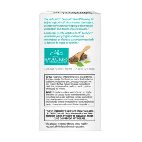 21st Century, Herbal Slimming Tea, Natural 24 Bags