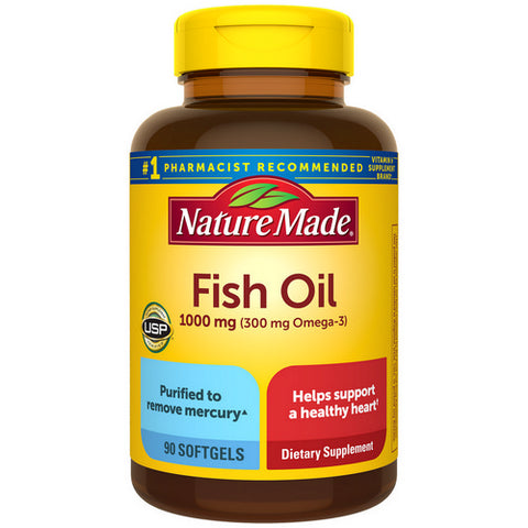 Fish Oil 90 Softgels by Nature Made