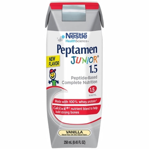 Pediatric Oral Supplement - Tube Feeding Formula Vanilla Flavor Count of 1 by Nestle Healthcare Nutrition