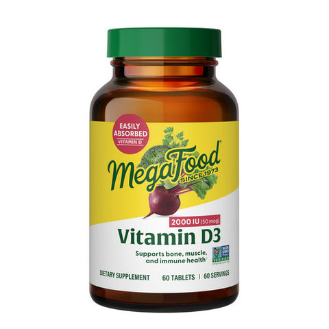 Vitamin D3 60 Tabs by MegaFood