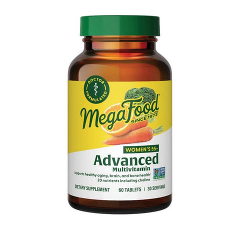 Women's 55+ Advanced Multivitamin 60 Tabs by MegaFood