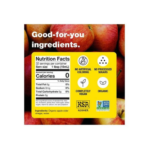 Bragg, Organic Apple Cider Vinegar, 32 Oz(Case Of 12) Bragg