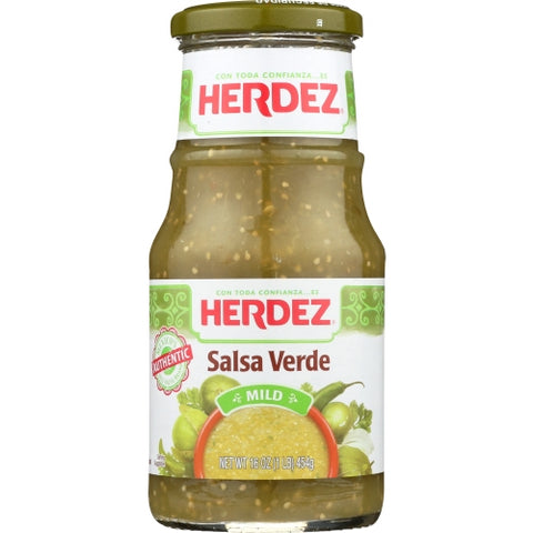 Salsa Verde Case of 12 X 16 Oz by Herdez