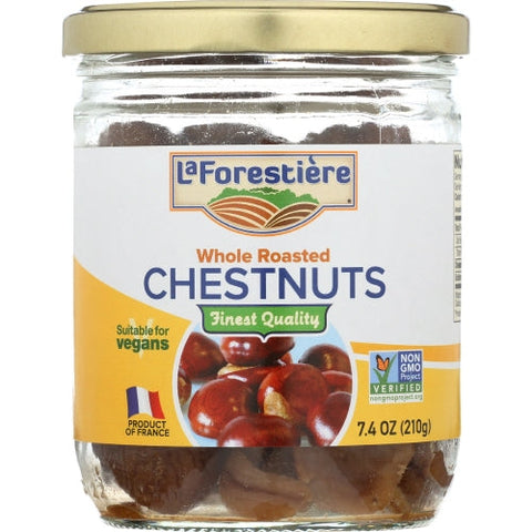 La Forestiere, Chestnut Whole Rstd, 7.4 Oz(Case Of 12) La Forestiere