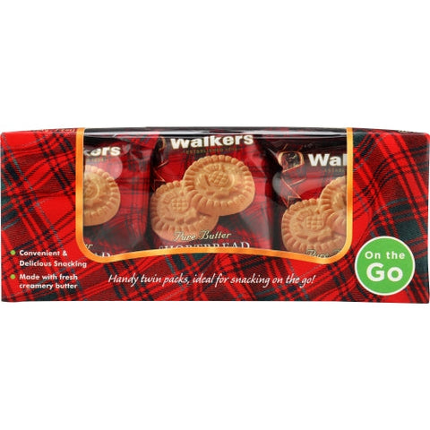 Walkers, Shortbread Rnds Snk Pk, 7.2 Oz(Case Of 6) Walkers