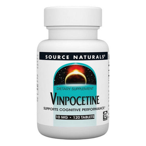 Source Naturals, Vinpocetine, 10 MG, 120 Tabs Source Naturals