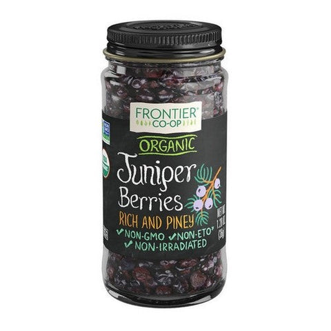 Frontier Herb, Organic Juniper Berries Whole, 1.3 Oz Frontier Herb