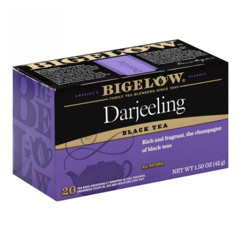 Darjeeling Black Tea 20 Bags (Case of 6)(Discontinued) by Bigelow