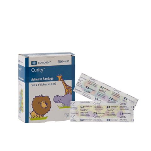 Cardinal, Curity Zoo Design Adhesive Strip Â¾ x 3 Inch, Box Of 1