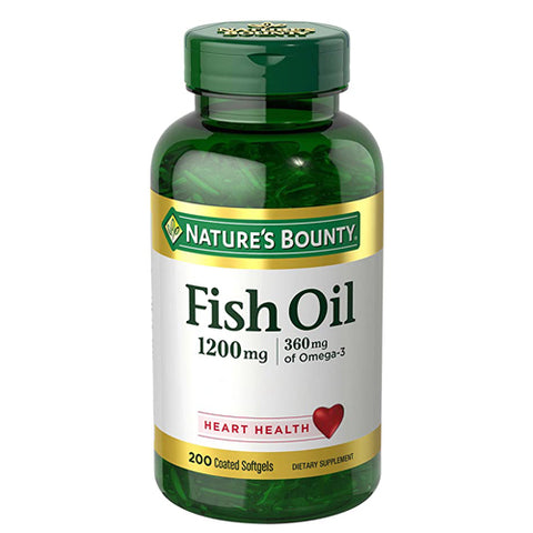 Fish Oil Odorless 200 Count by Nature's Bounty