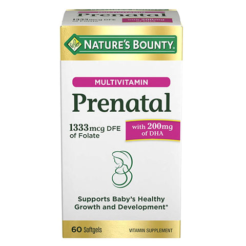 Prenatal Multivitamin 60 Count by Nature's Bounty