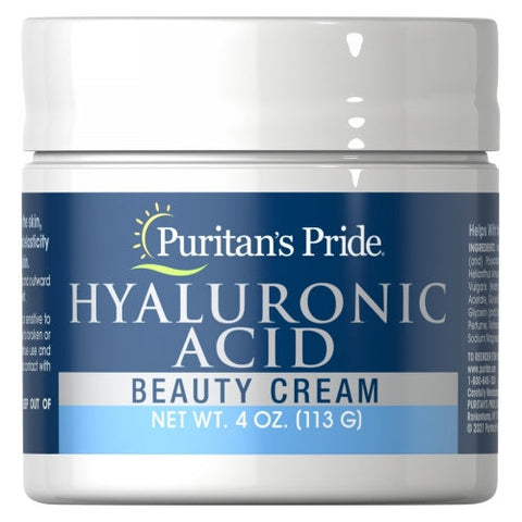 Puritan's Pride, Hyaluronic Acid Beauty Cream, 4 Oz