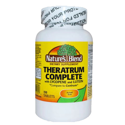 Theratrum Complete With Lutein & Lycopene 130 Tabs by Nature's Blend
