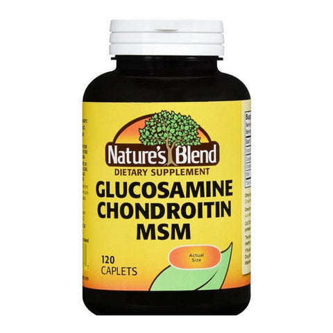 Nature's Blend, Glucosamine / Chondroitin / Msm, 120 Caplets Nature's Blend