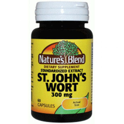 Nature's Blend, St. John'S Wort Extract, 300 mg, 60 Caps Nature's Blend