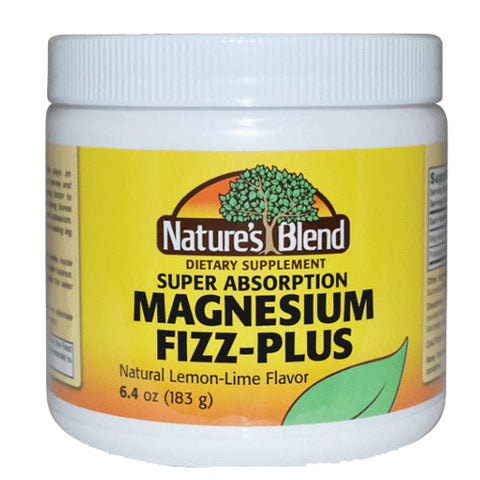 Nature's Blend, Magnesium Fizz-Plus, 6.4 Oz Nature's Blend