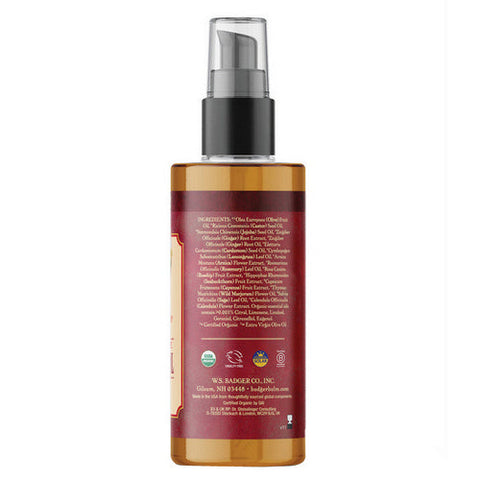 Badger Balm, Ginger Deep Tissue Massage Oil, 4 Oz Badger Balm