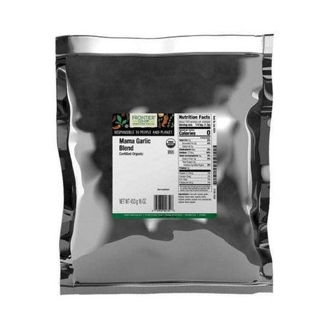 Frontier Coop, Organic Mama Garlic Seasoning Blend, 1 Lb