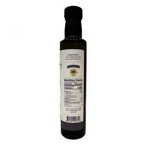 Sutter Buttes, Garlic Herb Infused Olive Oil, 8.5 Oz Sutter Buttes