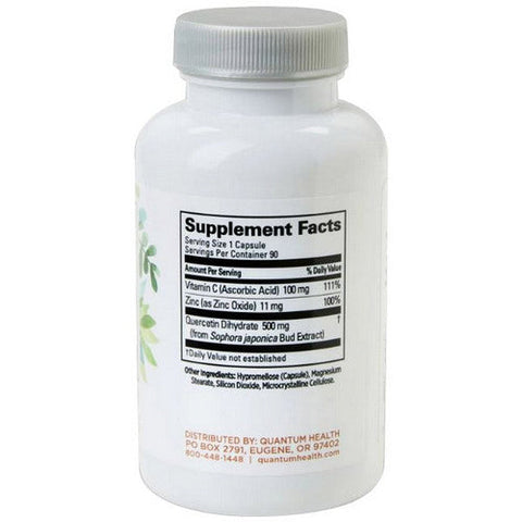 Quantum Health, Quercetin Plus Immune Support, 500 Mg, 90 Caps Quantum Health
