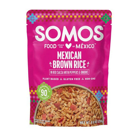 Somos, Mexican Brown Rice Ready To Eat, 8.8 Oz (Case Of 6) Somos