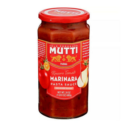 Mutti, Marinara Pasta Sauce, 24 Oz (Case Of 6) Mutti