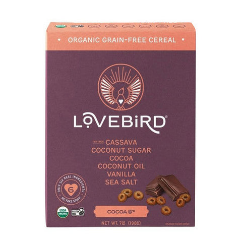 Lovebird, Cereal Cacao, 7 Oz(Case Of 6) Lovebird