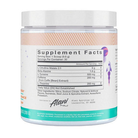 Alani Nu, Pre Workout Galaxy Lemonade, 10.2 Oz Alani Nu