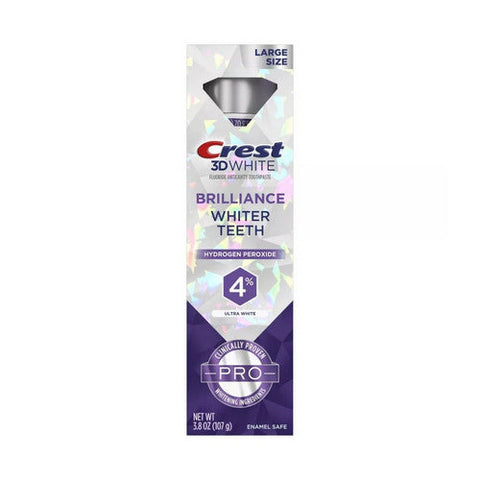 Crest, 3D Brilliance Ultra White With 4% Hydrogen Peroxide, 3.8 Oz Crest