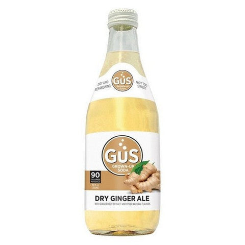 Gus Grown-Up Soda, Extra Dry Ginger Ale, 12 Oz X 4 Count (Case Of 6) Gus Grown-Up Soda