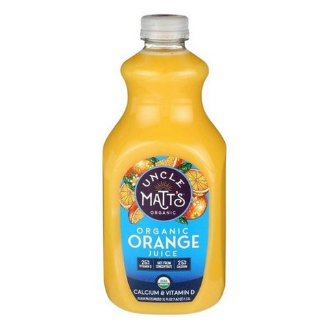 Uncle Matts, Orange Juice With Calcium And Vitamin D, 52 Oz (Case Of 6) Uncle Matts