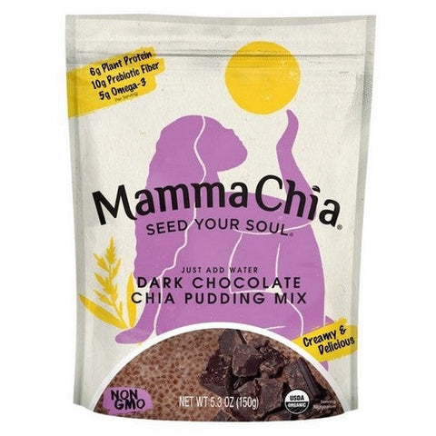 Mamma Chia, Organic Chia Pudding Chocolate Mix, 5.3 Oz (Case Of 6) Mamma Chia