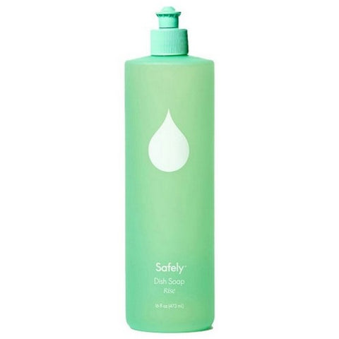 Safely, Liquid Dish Soap Rise Orange Flower And Jasmine, 16 Oz (Case Of 6) Safely