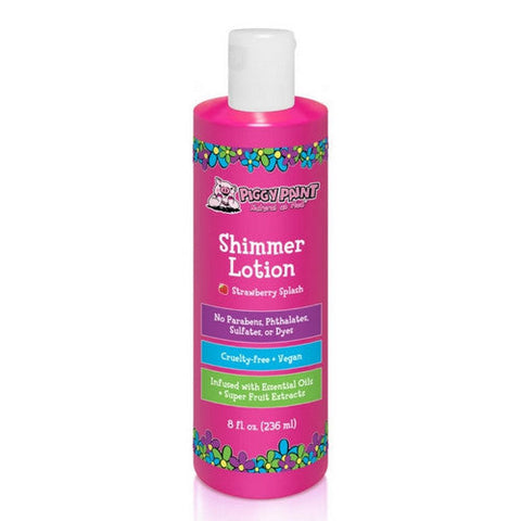 Piggy Paint, Strawberry Splash Shimmer Lotion, 8 Oz