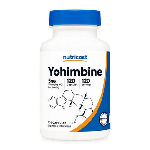 Nutricost, Yohimbine, 5 Mg, 120 Caps Nutricost