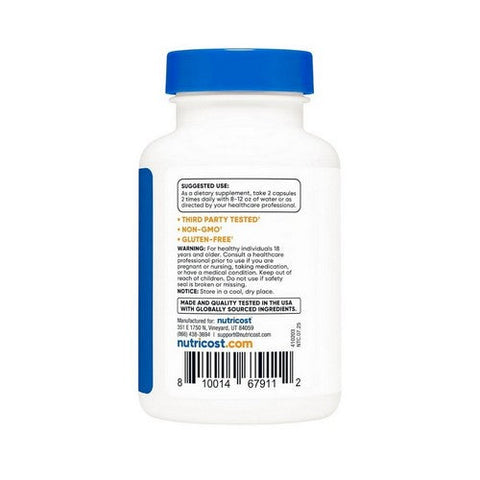 Nutricost, Alpha GPC Capsules, 600 Mg, 60 Count Nutricost
