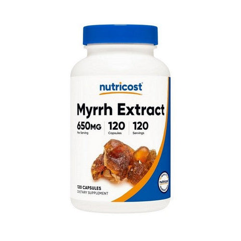 Nutricost, Myrrh Extract Capsules, 650 Mg, 120 Count Nutricost